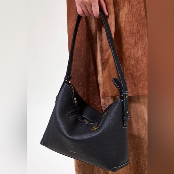 Songmont extra Large Yore Hobo Bag (Minimal Version), color onyx - Picture 2 of 12